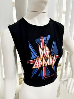 Maxi Cropped Def Leppard - comprar online