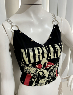 Cropped NIRVANA - IN UTERO - comprar online