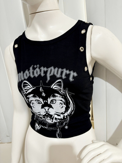 Maxi Cropped Motorhead Gato