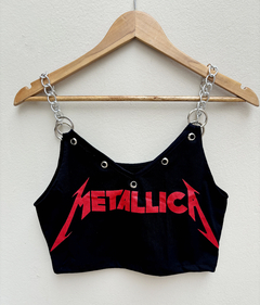 Cropped Metallica - comprar online