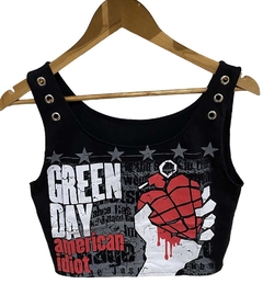 Cropped Green Day - American Idiot