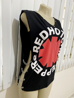 Maxi Blusa Red Hot Chili Peppers