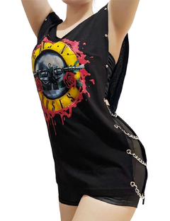 Maxi Blusa Guns ´N Roses na internet