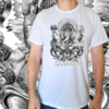 Camiseta masculina/unissex Ganesha Grafite