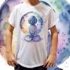 Camiseta unissex infantil ET Aquarela