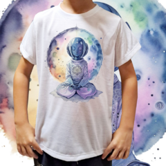 Camiseta unissex infantil ET Aquarela