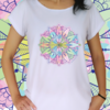 Babylook Mandala do amor- Desenhista Cintia Fernandes