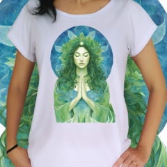 Babylook Mandala da cura com gratidão frente e verso - comprar online