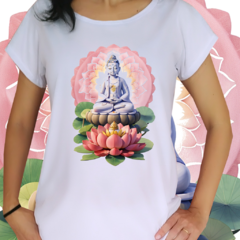 Babylook Buda mandala rosa