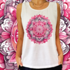 Regata Mandala Cor de rosa