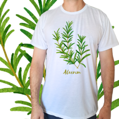 Camiseta masculina/unissex Alecrim 2