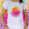 Babylook Mandala colorida Hooponopono- Desenhista Cintia Fernandes