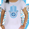 Babylook Hamsa olho grego