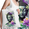 Ecobag Buda em aço com flores