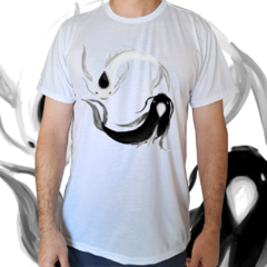 Camiseta masculina/unissex Yin Yang Carpas