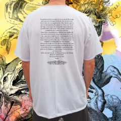 Camiseta masculina/unissex São Jorge Guerreiro com oração nas costas - comprar online