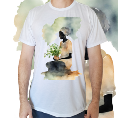 Camiseta masculina/unissex Preto Velho silhueta