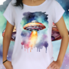 Babylook UFO aquarela