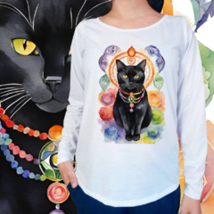 Gato preto chakras na internet