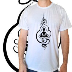 Camiseta masculina/unissex Unalome Buda