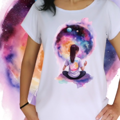 Babylook coleção Universo - Menina e o universo