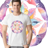 Camiseta masculina/unissex Mandala galaxia - comprar online