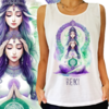 Regata Reiki verde e violeta