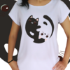 Babylook Yin Yang gatinhos