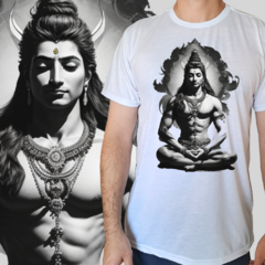 Camiseta masculina/unissex Shiva Cinza