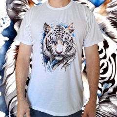 Camiseta masculina/unissex Tigre siberiano