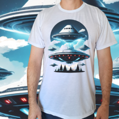 Camiseta masculina/unissex UFO