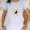 Babylook Yin Yang carpas douradas