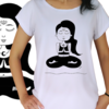 Babylook - Meditação Menina Namaste - Desenhista Bbel Bellucci