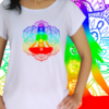 Babylook meditação com mandala e chakras