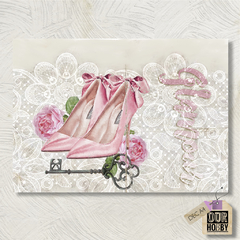 Papel decoupage A4 004