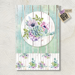 Papel decoupage A4 121