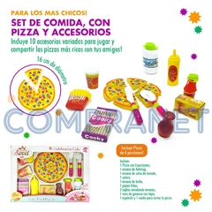 Set de Comida, Pizza con 10 accesorios, 11742 - comprar online