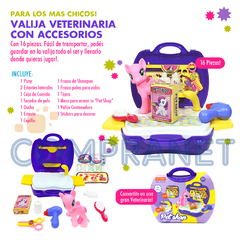 Valija Veterinaria con accesorios, juguetes x 16 piezas, 12112 - comprar online