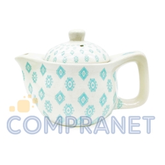 Tetera Porcelana China, 450c.c., con infusor, Diseños Varios en internet