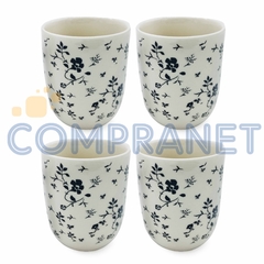 COMBO Tetera + 4 Cuencos p/Té, de Porcelana China, 90038 en internet