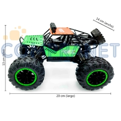 Auto 4x4 Todo terreno Control remoto, pila recargable, con Luz 2765. - comprar online