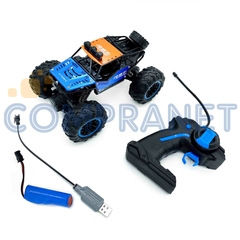 Auto 4x4 Todo terreno Control remoto, pila recargable, con Luz 2765. - comprar online