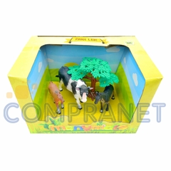 Animales de la Granja x 3 Kit en Caja, 10389 - Compranet