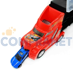 Imagen de Camión Transporte de Autos, lanzador, incluye juego con tablero, 11684