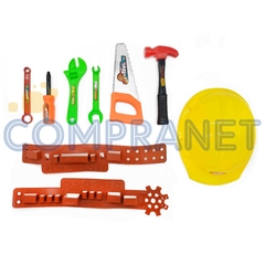 Set de herramientas con Cinturón x 8 accesorios, 11366 - tienda online