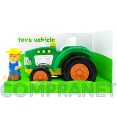 Tractor con Granjero didáctico con Luz y sonido 11792 - Compranet