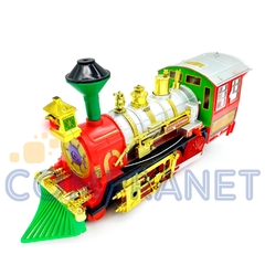 Tren clásico, Locomotora con luz y sonido, Grande 34cm, 12168 - comprar online