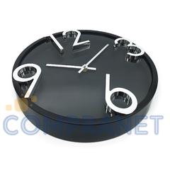 Reloj de pared Analógico de PVC, 30 cm diámetro, 12424 - comprar online