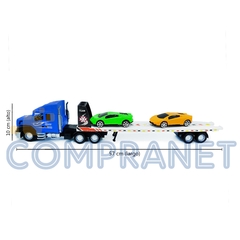Camión Transportador, Grande, incluye 6 Vehículos 12604 - tienda online