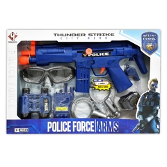 Juguete Set Policía Ametralladora, 7 piezas, 12105 - comprar online